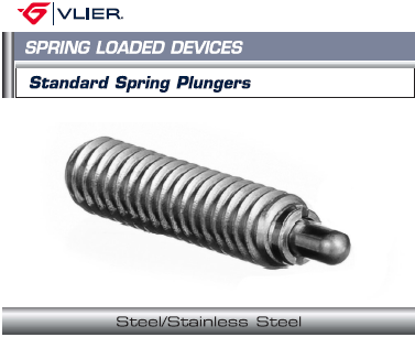 Standard Spring plungers ( Steel_Stainless Steel)