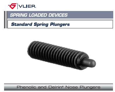 Standard Spring plungers ( phenolic and delrin nose plungers)